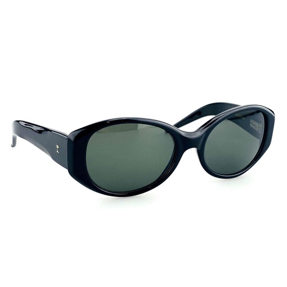 Tommy Bahama Sunglasses mod. Manitiki P0620 Black Oval Made in France 90s - Picture 1 of 11